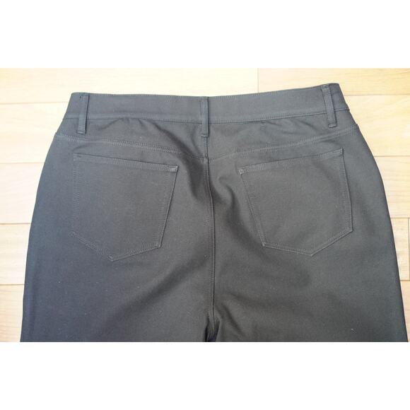 Lafayette 148 Classic Women Cut Out Slim Fit Tapered Jeans Black Size 8 NWOT - Picture 4 of 7